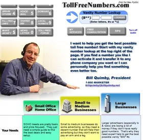 TollFreeNumbers.com in 2004